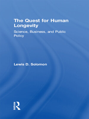 cover image of The Quest for Human Longevity